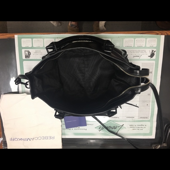 Rebecca Minkoff black satchel - Picture 2 of 5
